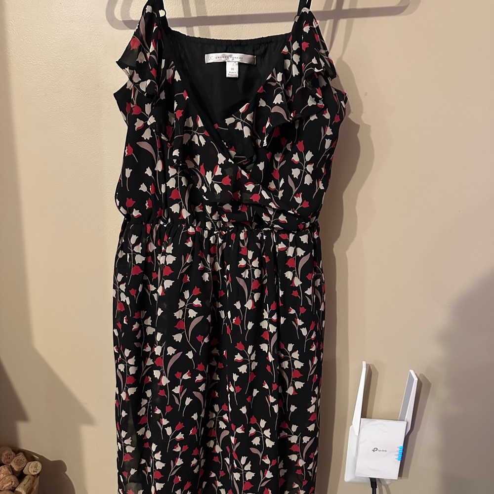LC Lauren Conrad Sleeveless Floral Sundress